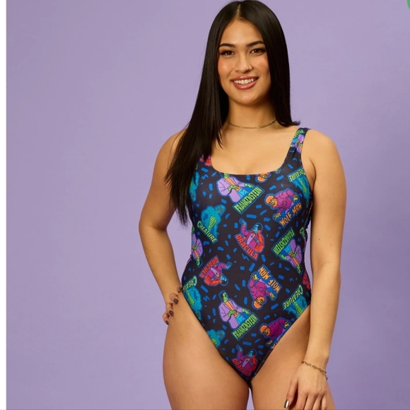 Cakeworthy Universal Monsters Women's Swimsuit - Picture 2 of 6